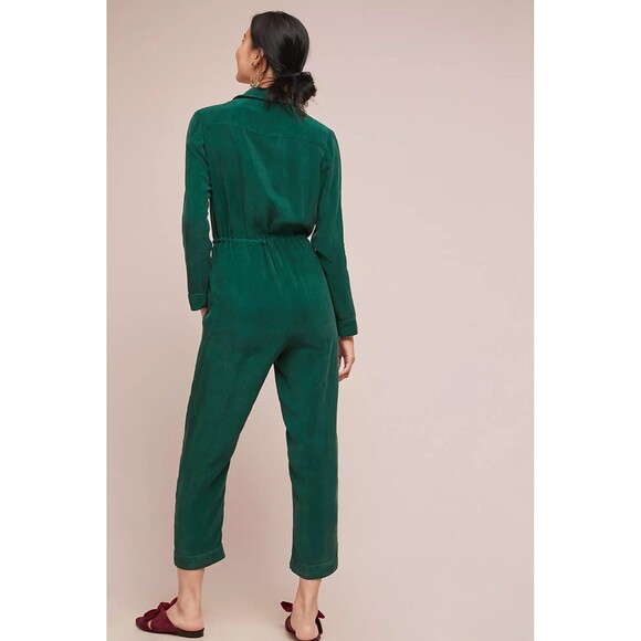 Anthropologie Corey Lynn Calter Drawstring Waist Pockets Soft Talia Jumpsuit XS - Picture 3 of 9